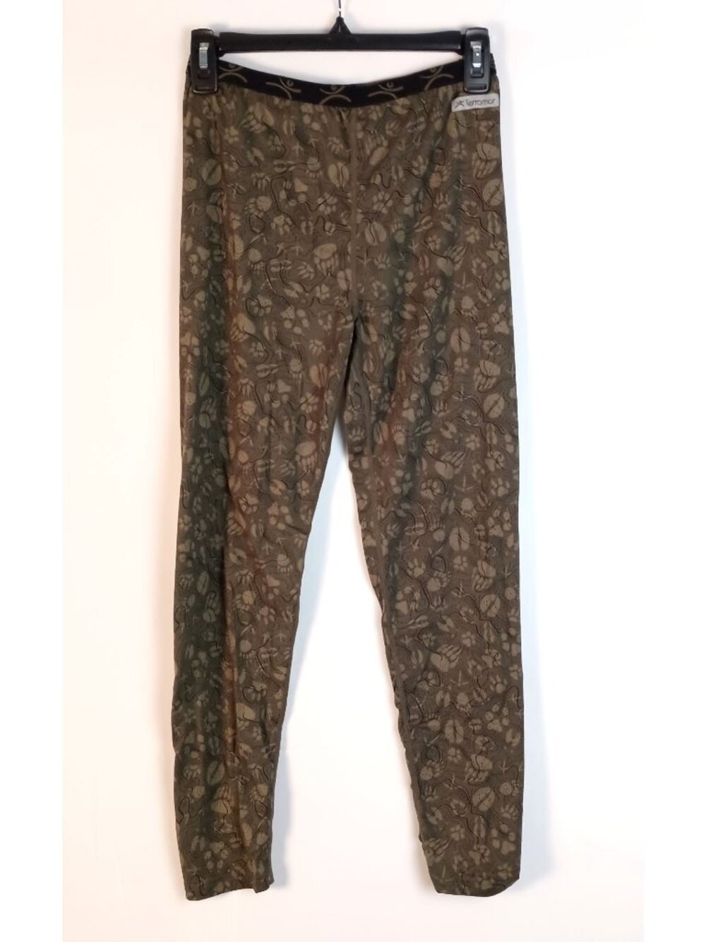 Terramar Altitude Base Layer Leggings Womens L Lightweight Stretch Thermal